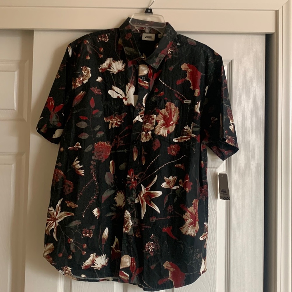Vans button down shirt